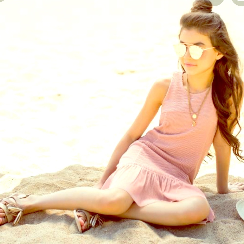 Joyfolie Nandi dress in Blush